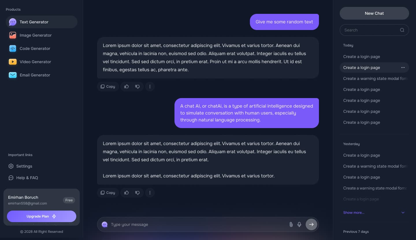 Conversation Continue