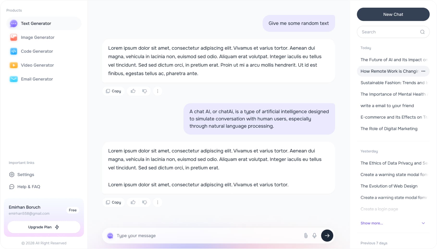 Conversation Continue